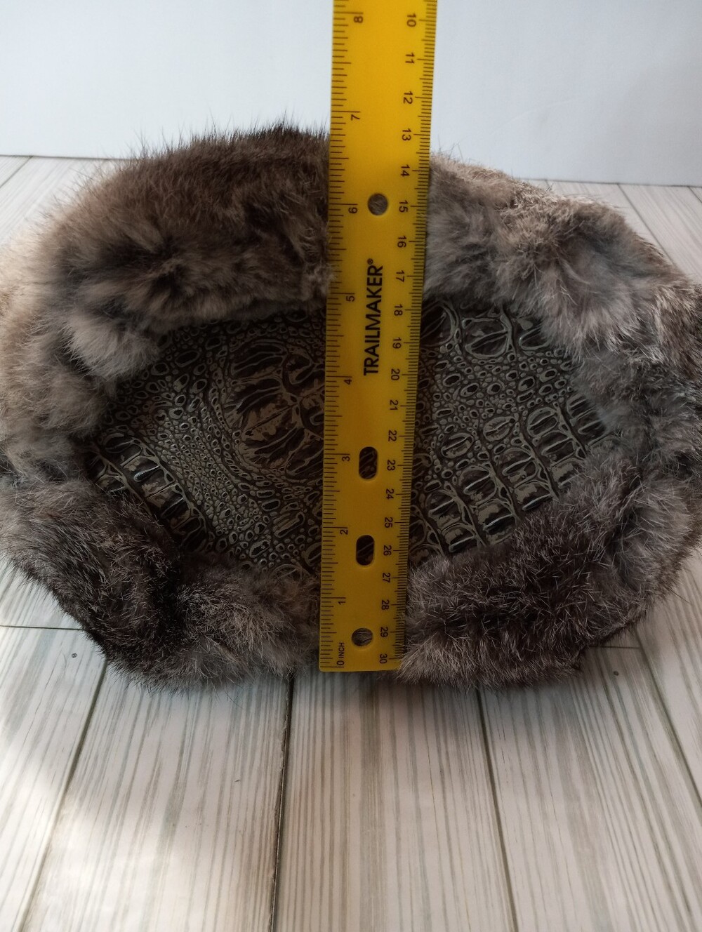 Y2K Faux Fur Indie Sleeze Rhinestone Studded Bag - Picture 9 of 13